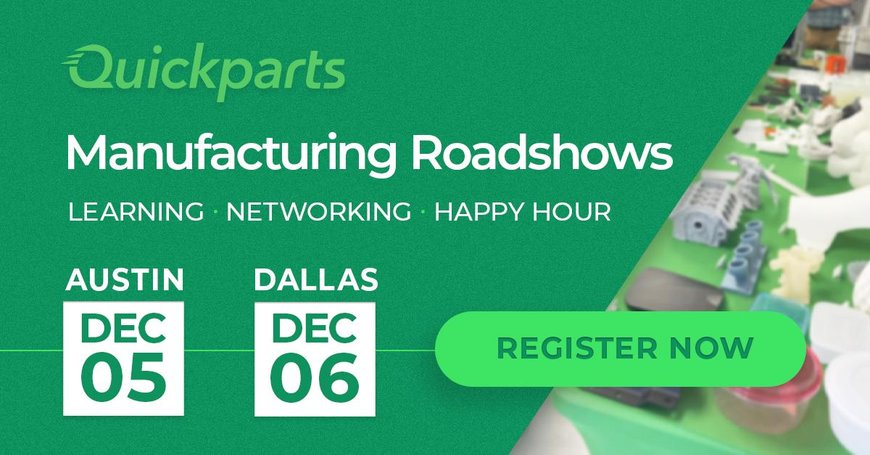 Quickparts Announces Two Texas Roadshows in December